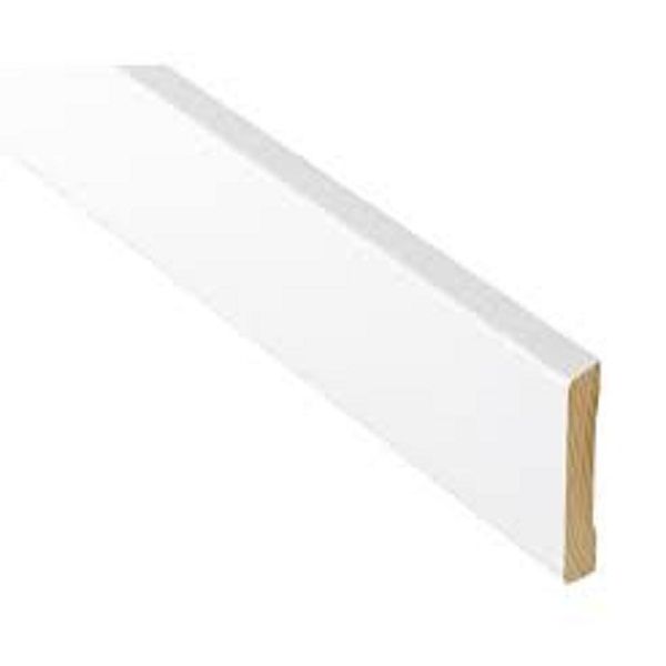 Nova Indfatning 120hf Hvid - 14x65x4500mm