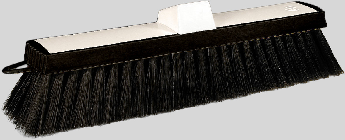 G. Funder fejekost med imiteret hårblanding