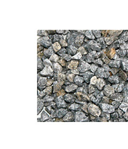Bigbags med granitskærver og sten