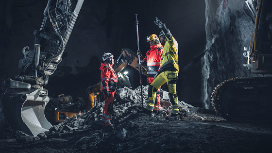 Bl&aring;kl&auml;der High Visibility arbejdst&oslash;j