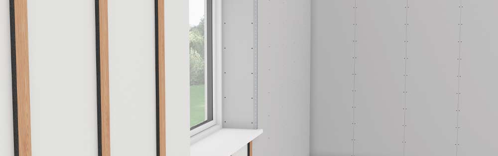 Varmv&aelig;ggips til isolering af v&aelig;gge