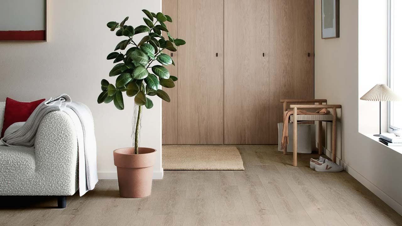BerryAlloc Original h&oslash;jtrykslaminat i stue