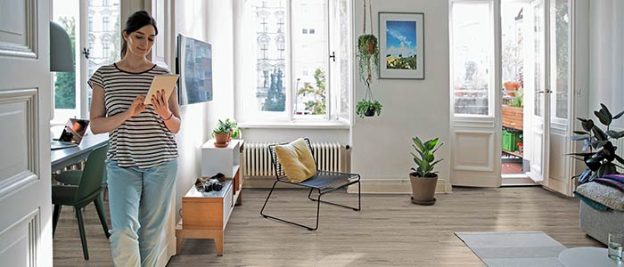 Test Haro laminatgulve med ROOM Visualizer