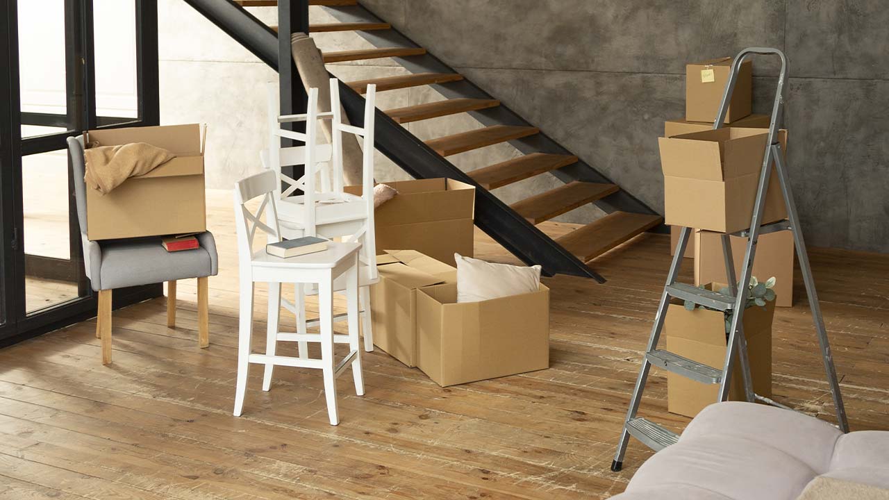 K&aelig;ldergulv med vinyl der ligner tr&aelig;