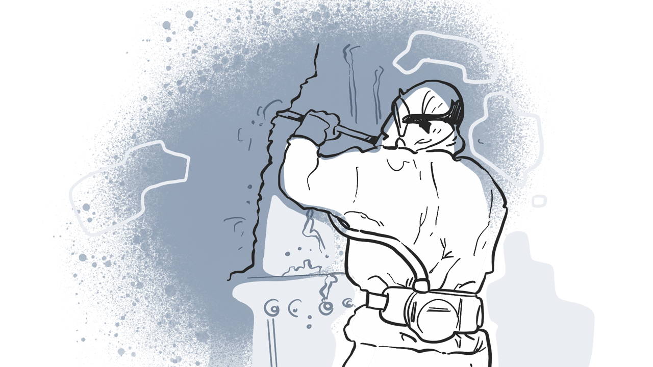 &Oslash;vrige byggematerialer med asbest