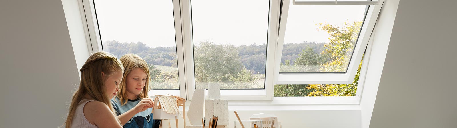 Ovenlysvinduer fra VELUX