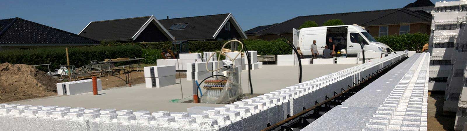 Thermormur isolering og byggeklodser