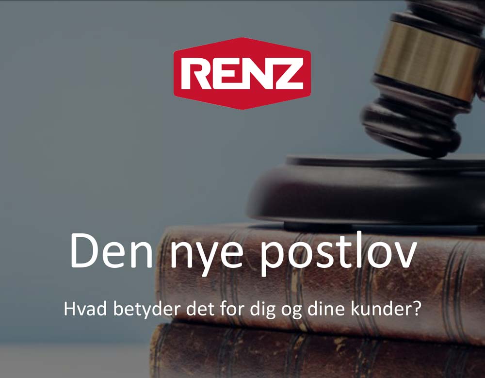 Renz Postkasseanl&aelig;g til den nye postlov i 2024