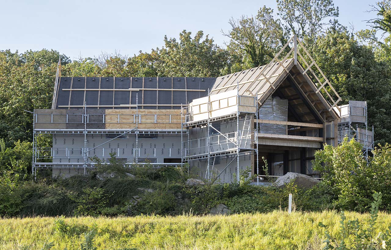 Swisspearl Windstopper Connect vindsp&aelig;rre p&aring; tag