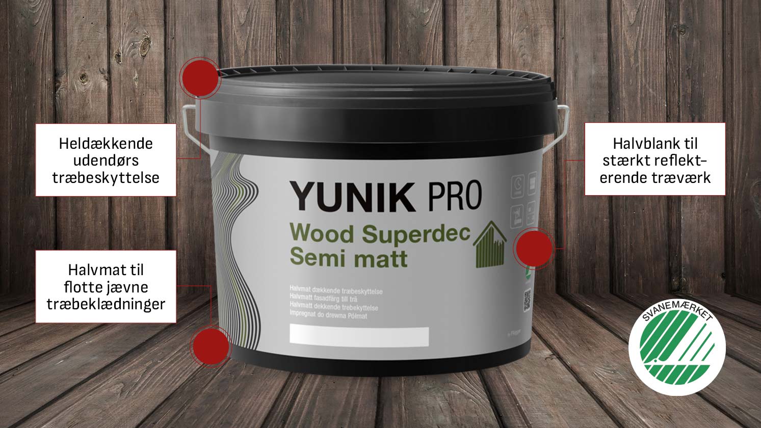 Yunik Pro Superdec Tr&aelig;beskyttelse Halvmat