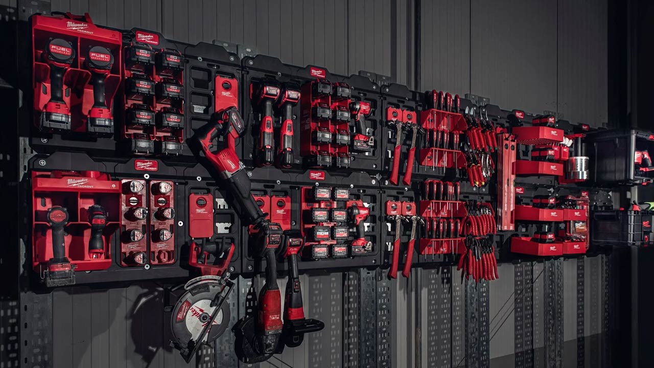 Milwaukee Packout opbevaring i v&aelig;rksted