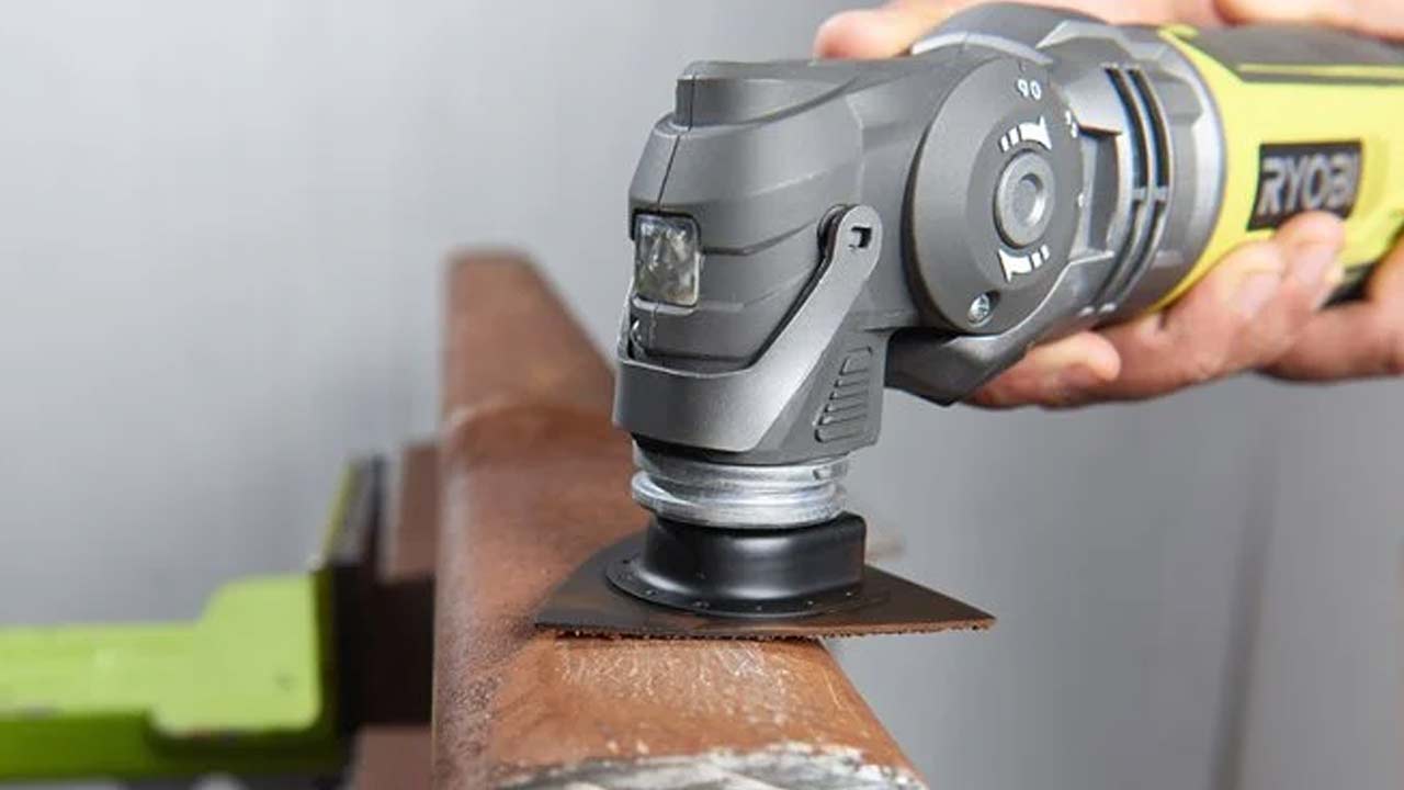 Ryobi slibemaskine, der er Kombineret multisliber og multicutter