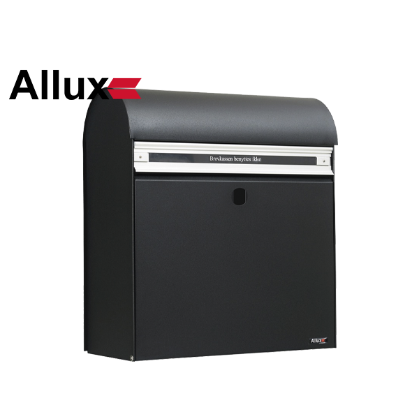 Sort Allux KS 200 postkasse