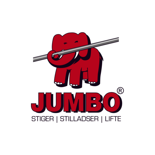 Jumbo stiger og stillads logo