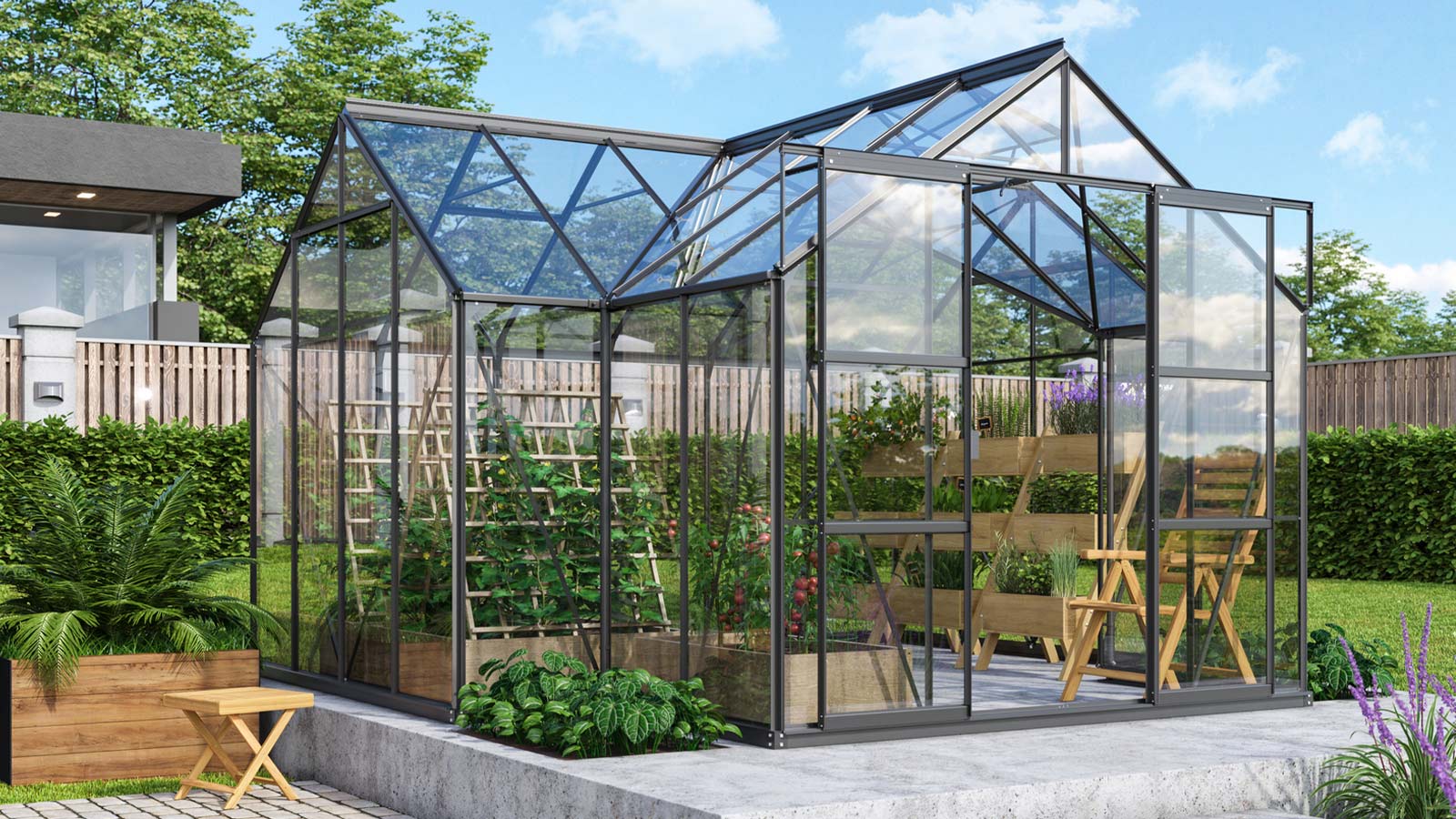 Sirius Drivhus fra Vitavia