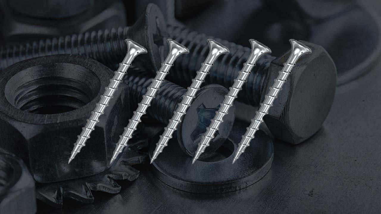 Gipsskruer til gipslofter og gipsv&aelig;gge