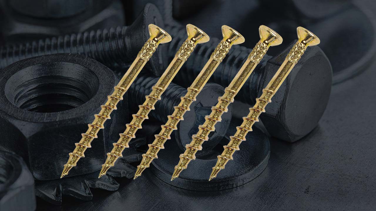 Montageskruer til forskellige materialer