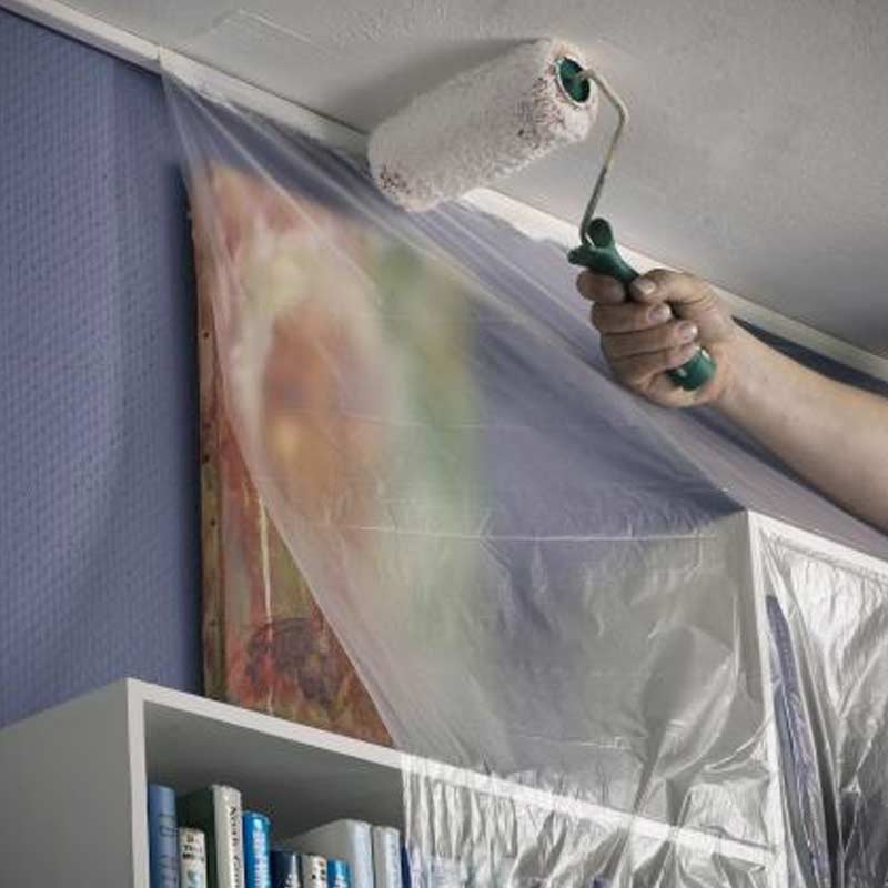 Afdækningstape og plastik