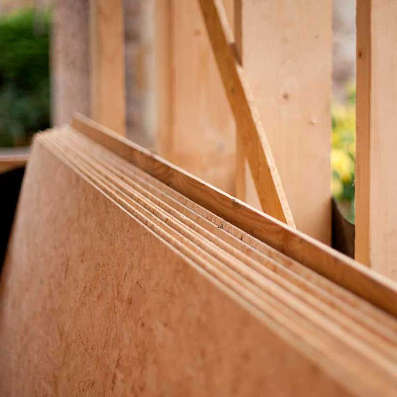 Byggeplader fra krydsfiner til OSB plader