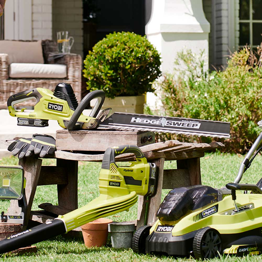 Udvalg af havemaskiner fra Byma