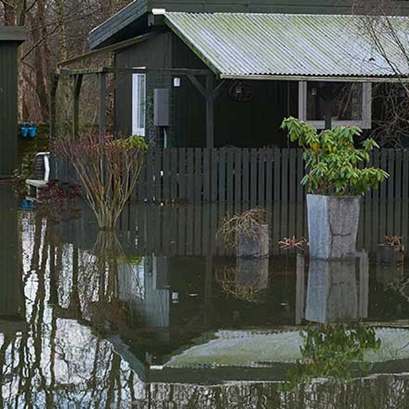 Guide med tips til at h&aring;ndtere skybrud