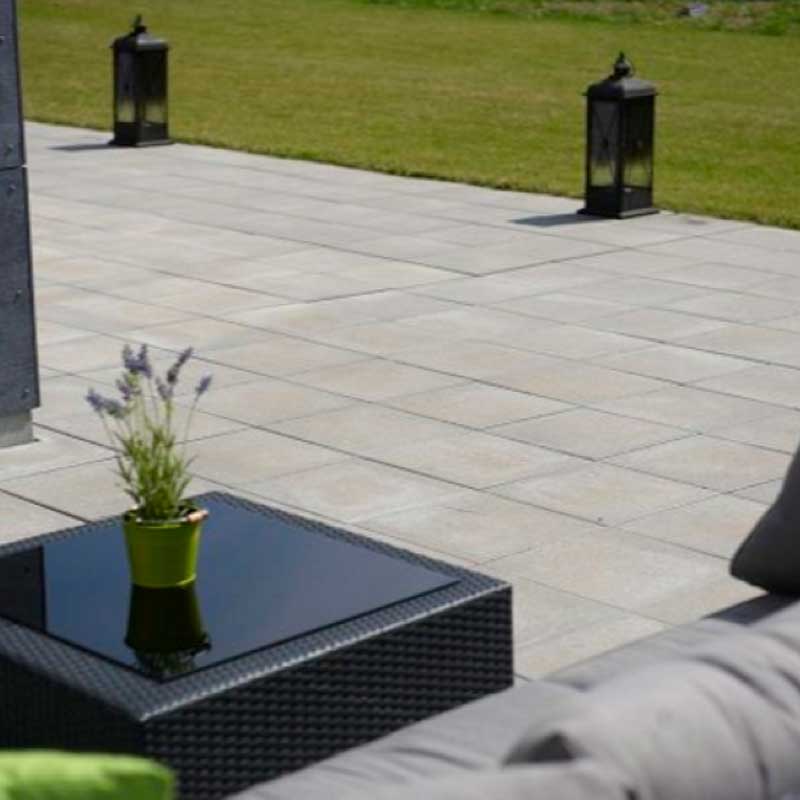 Store fliser og terrasse