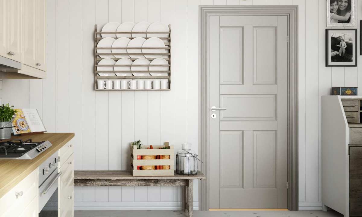 Swedoor gerigter og indfatninger til d&oslash;re