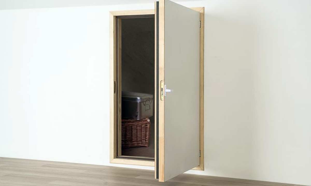 Skunkd&oslash;r og inspektionsd&oslash;r til opbevaring