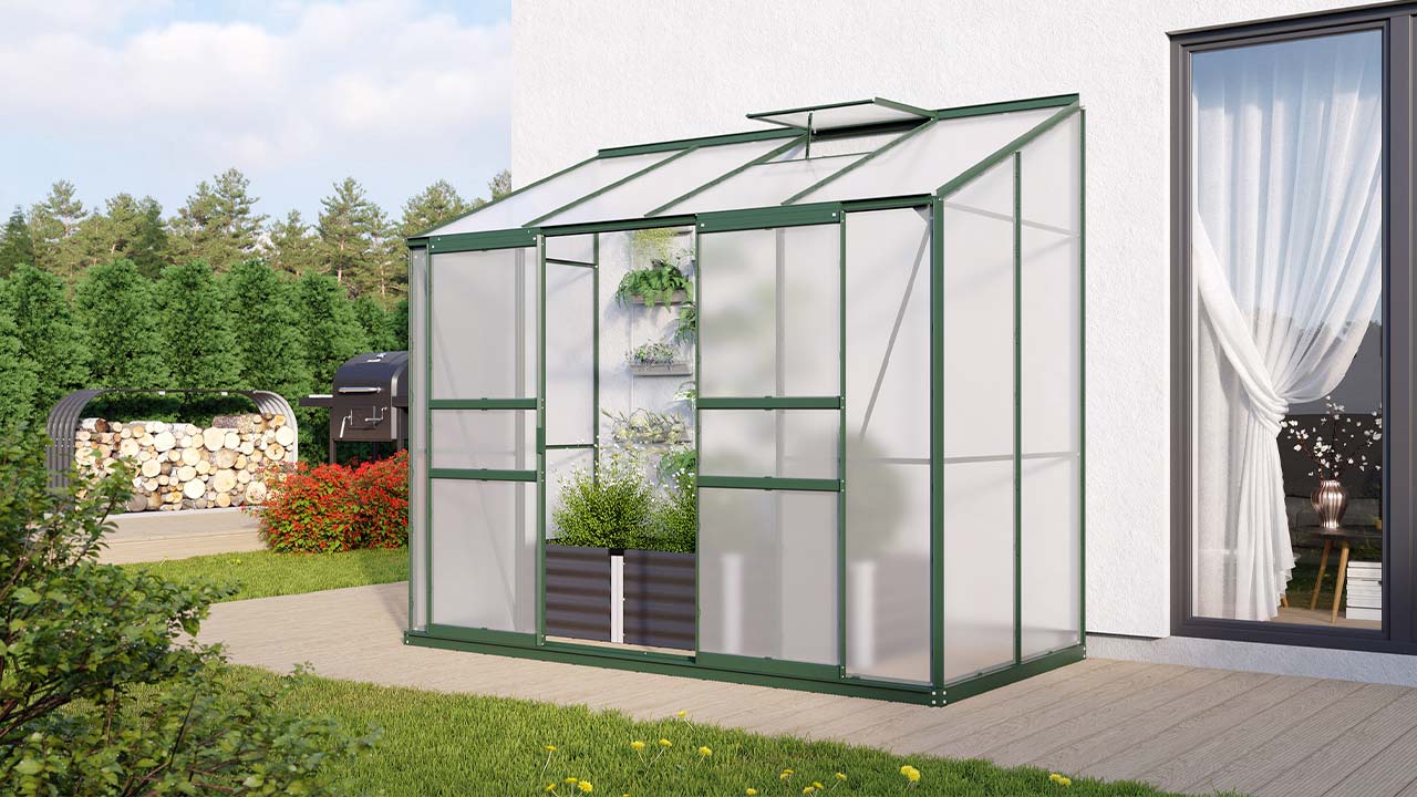 Gr&oslash;nne v&aelig;gdrivhuse fra Vitavia