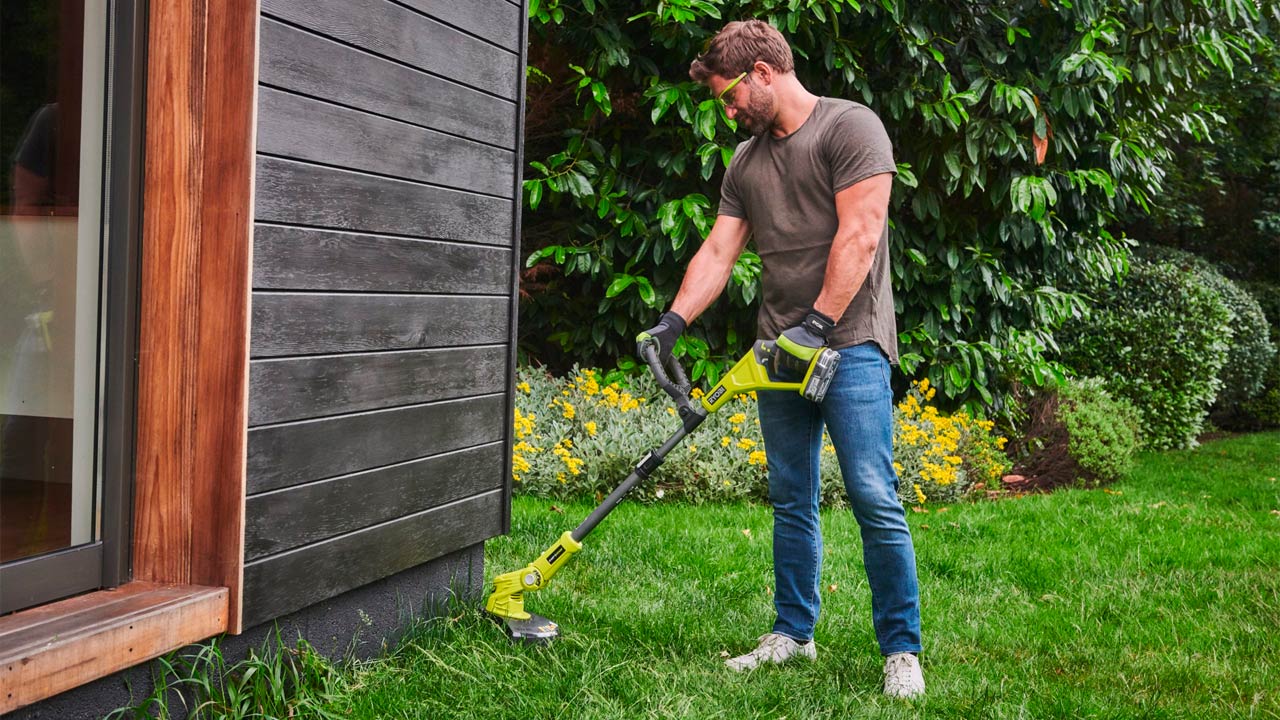 Gr&aelig;strimmer eller kantklipper udvalg hos Bygma
