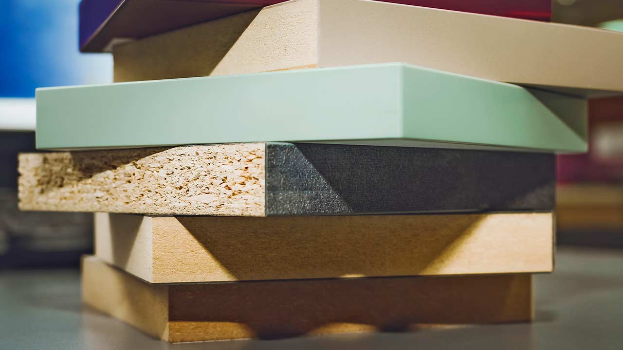 Forskellige typer MDF plader