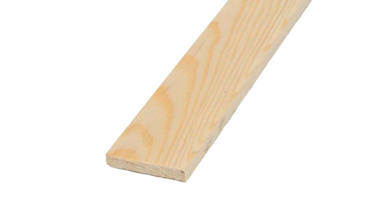 Ubehandlede forkantlister i tr&aelig;