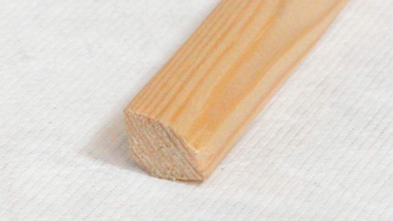 Kvartstaflister p&aring; 3 meter i ubehandlet fyrretr&aelig;