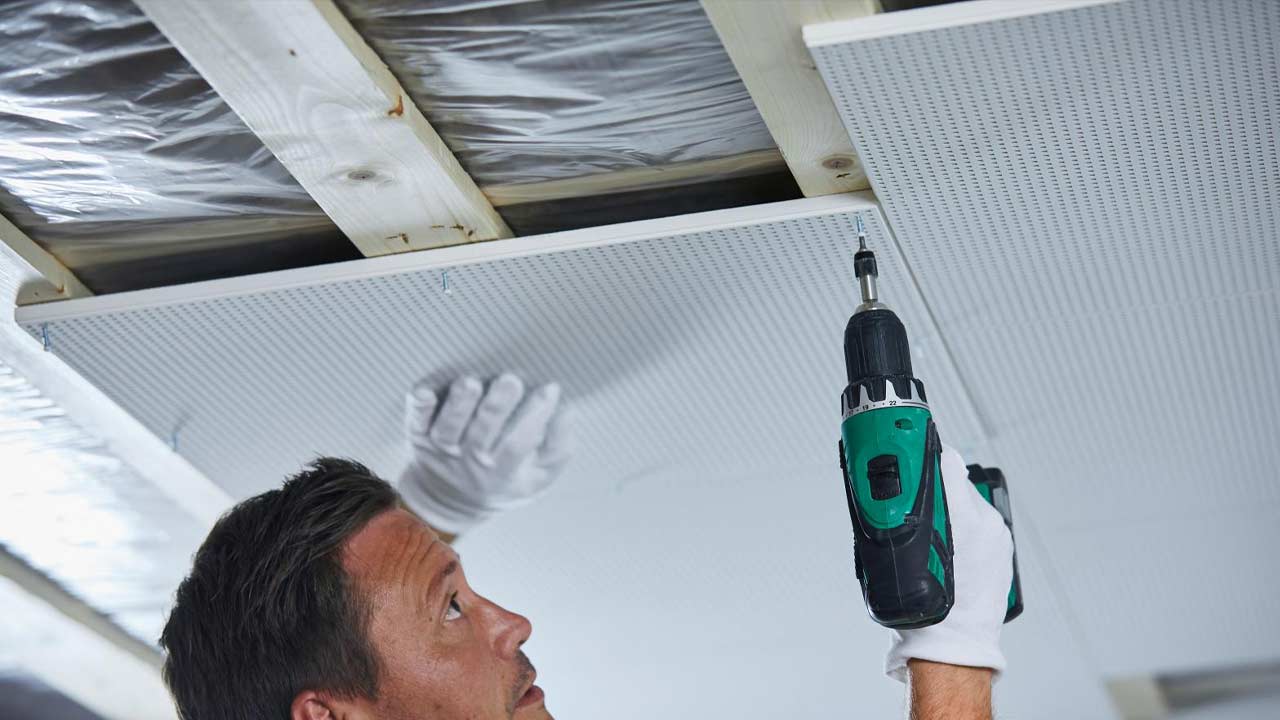 Forskallingsbr&aelig;dder til loft