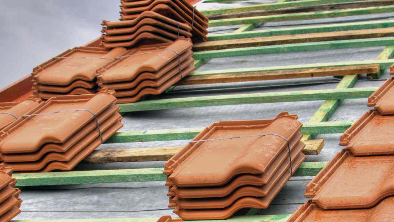 Tagl&aelig;ger og teglsten