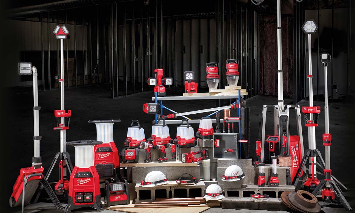 En Milwaukee arbejdslampe til alle projekter