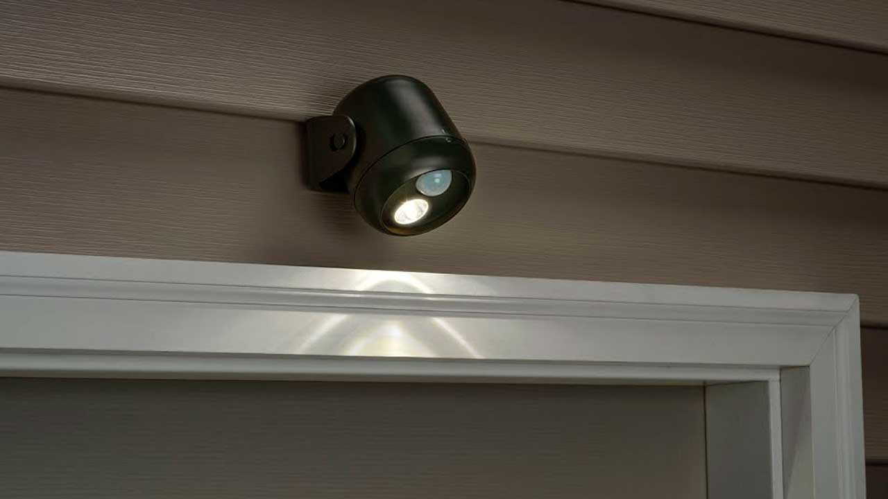 LED udendørs bevægelsessensor
