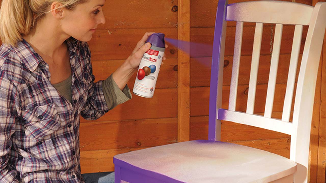 Spraymaling til sm&aring; opgaver og reparationer