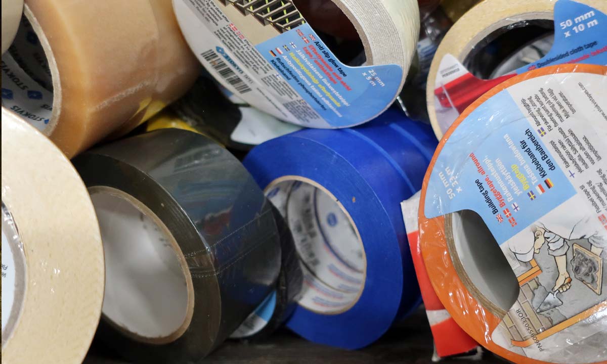 Malertape til afd&aelig;kning