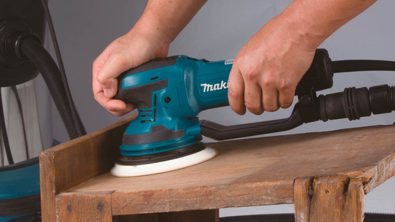 Excenterslibere og rystepudsere fra Makita