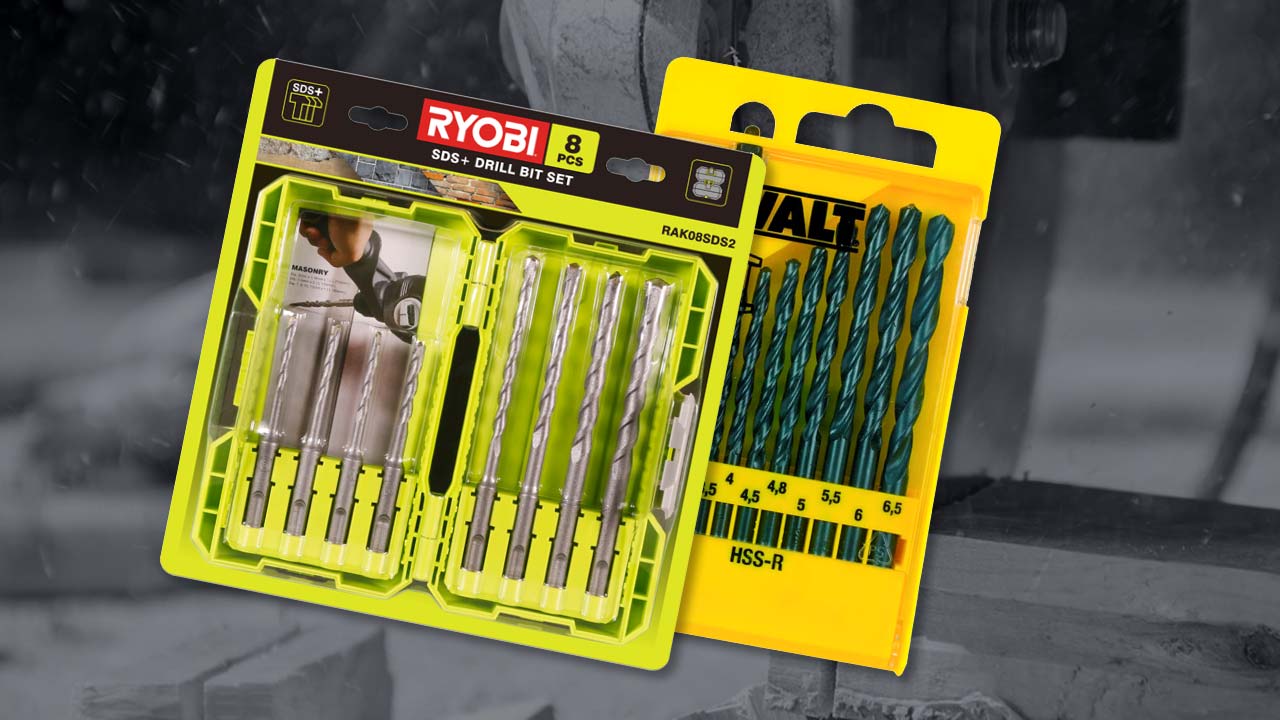 Bor og bors&aelig;t til boremaskiner