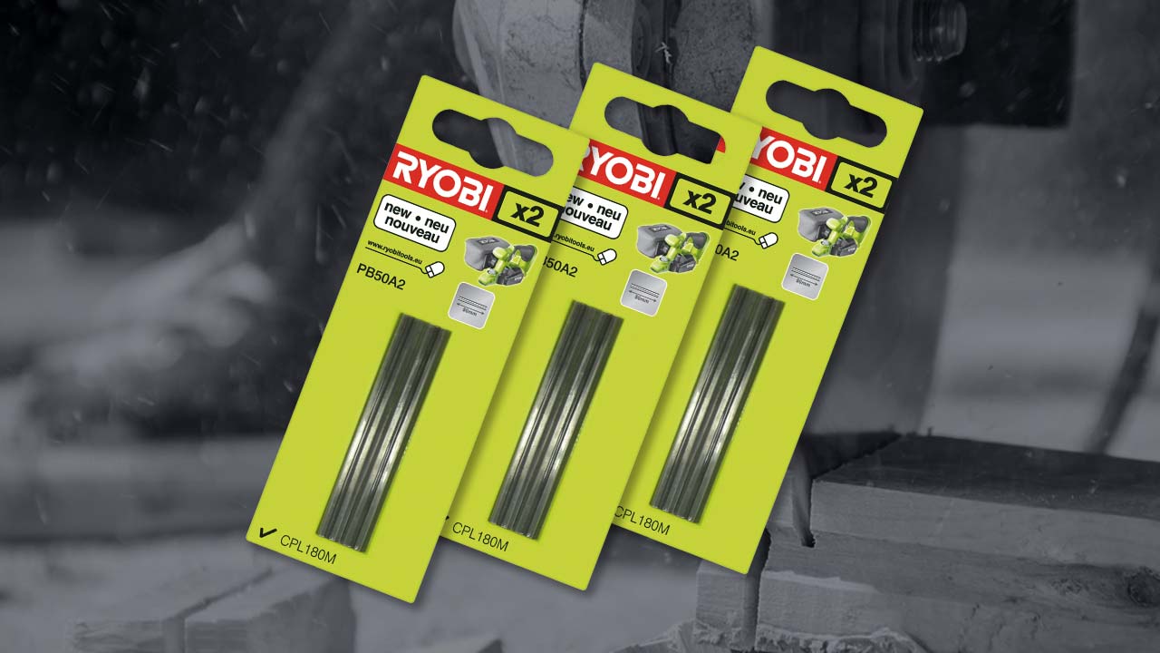 H&oslash;vl jern til Ryobi elh&oslash;vl