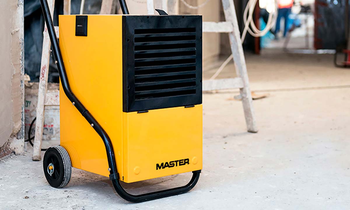 Proffessionel affugter til k&aelig;lder eller byggeri