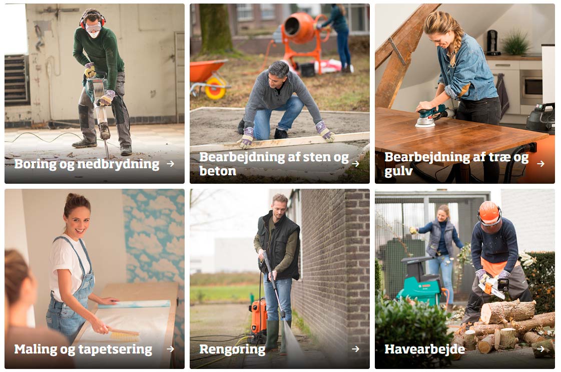 Udlejning af v&aelig;rkt&oslash;j og maskiner